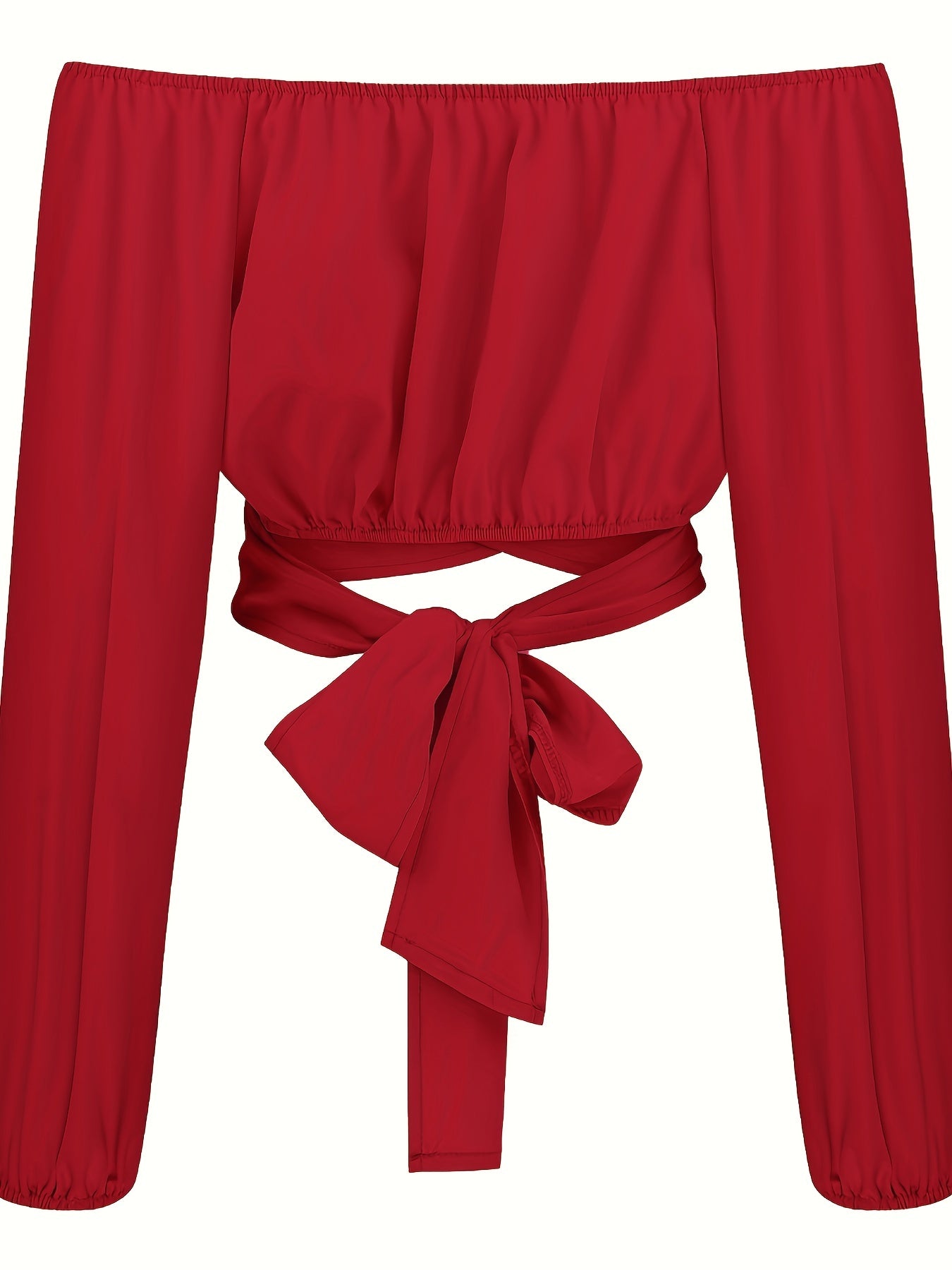 Top épaules dénudées à nouer