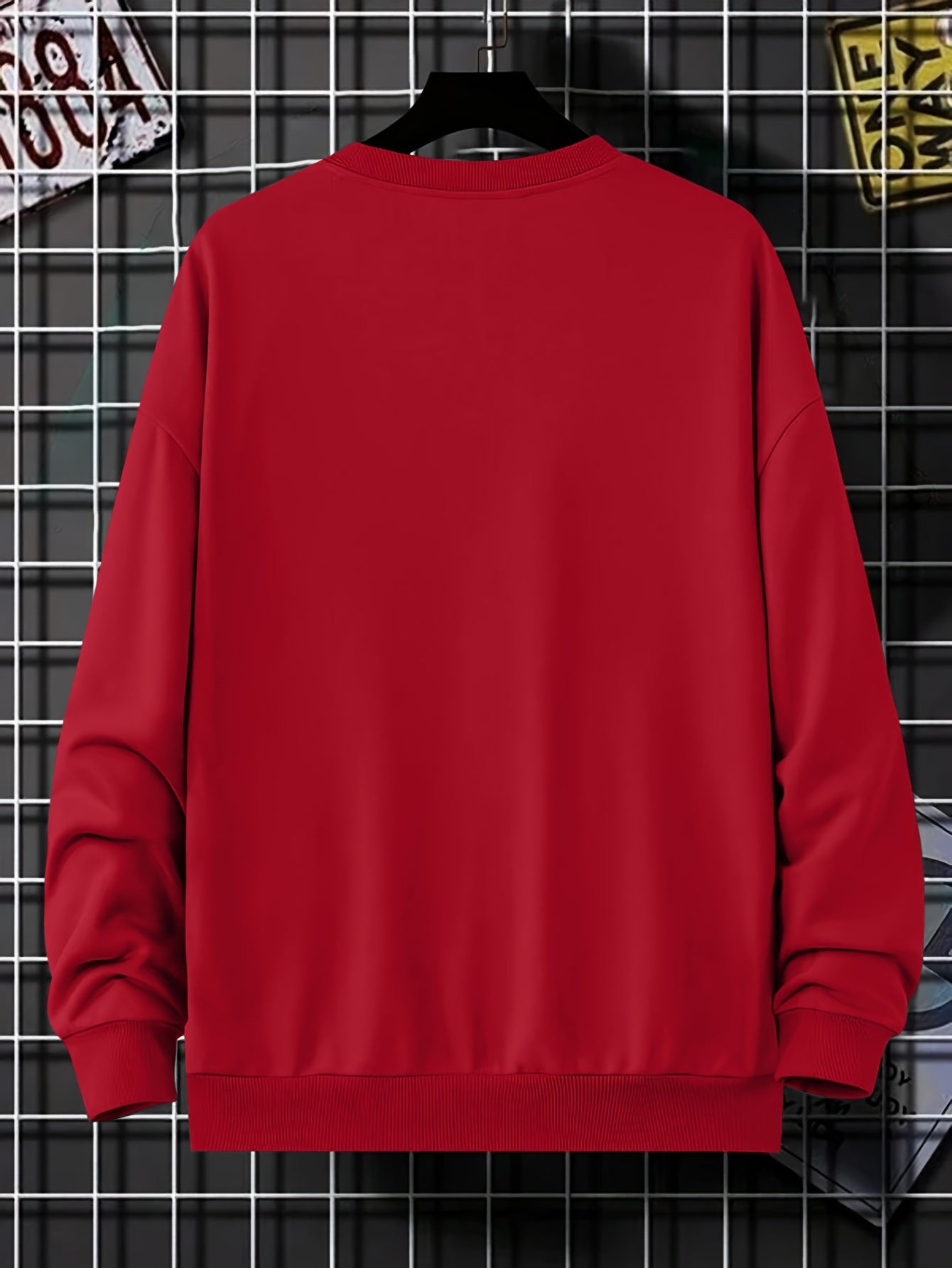 Sweat-shirt Décontracté à Col Rond avec Imprimé BOSTON