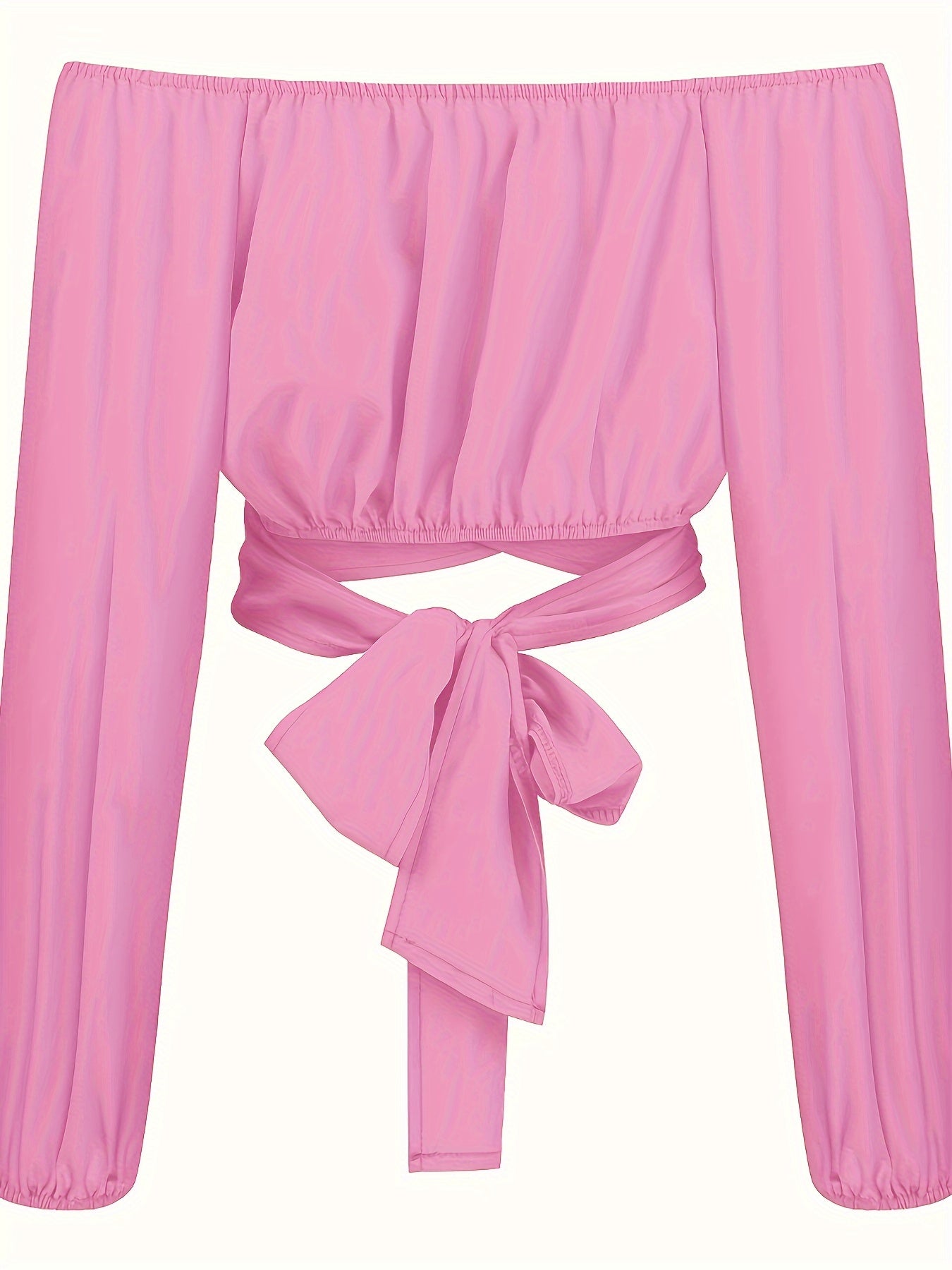 Top épaules dénudées à nouer