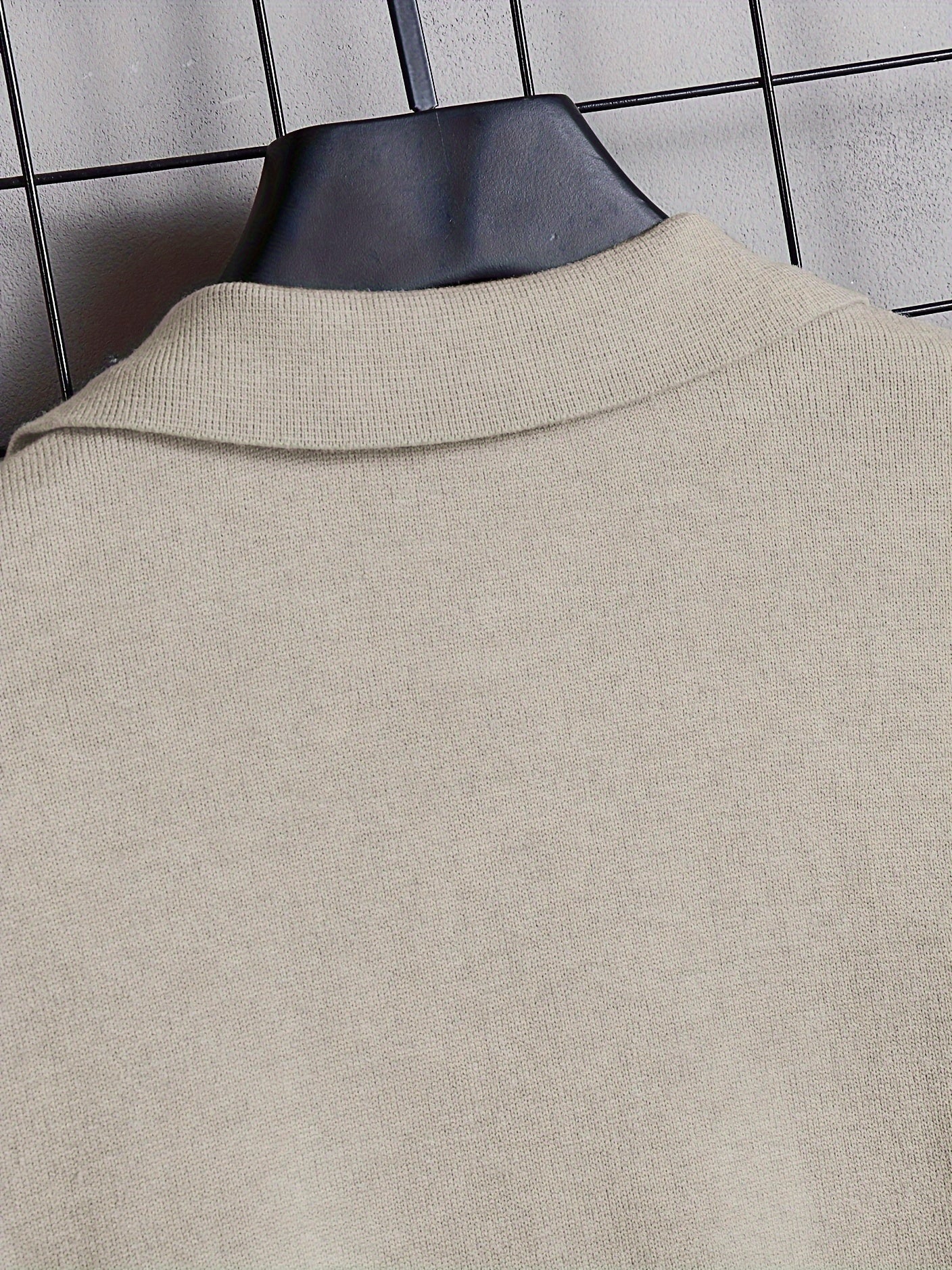 Chemise à Manches Courtes à Revers Chic pour Hommes