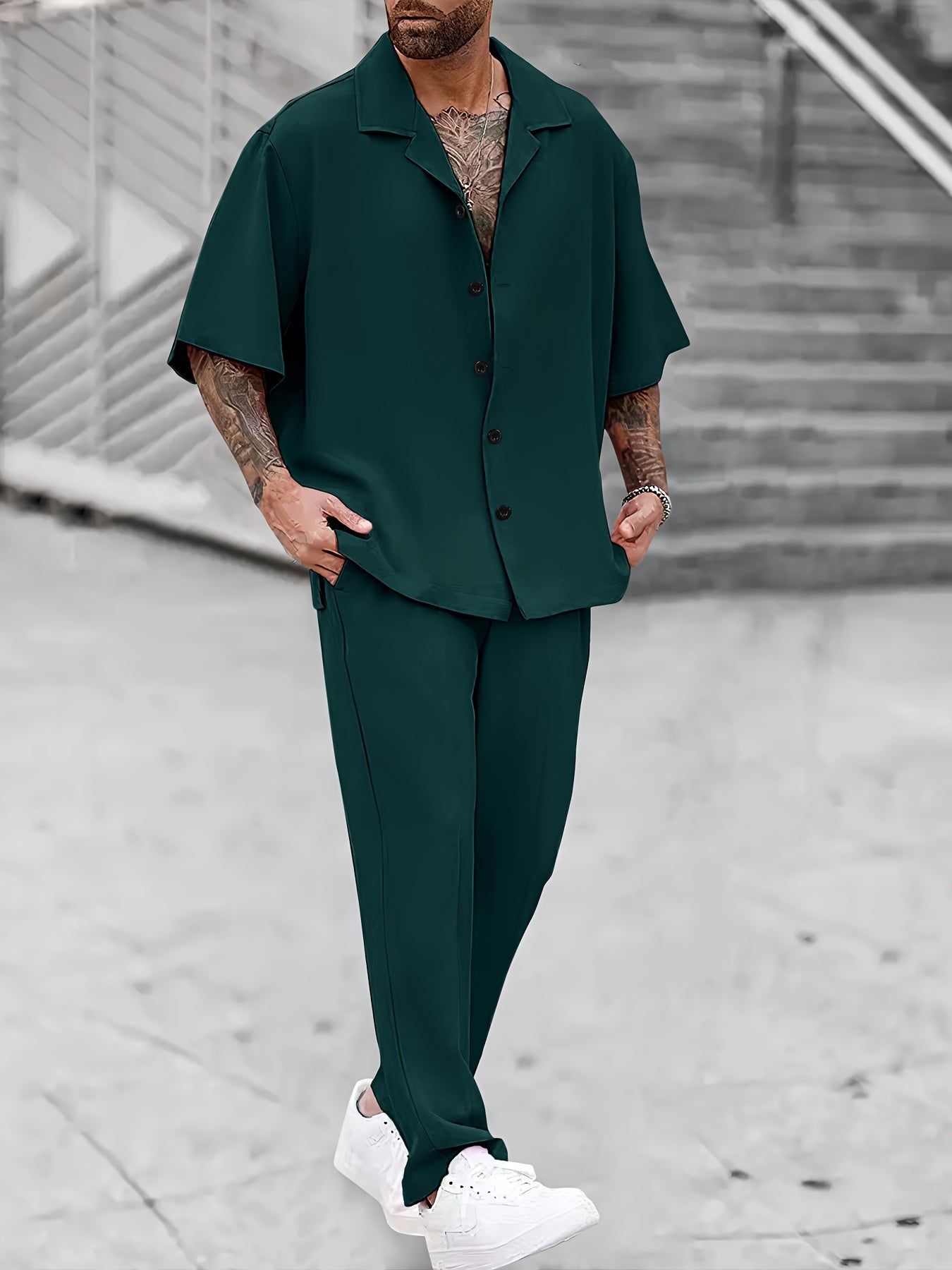 Ensemble deux pièces décontracté