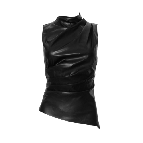 Débardeur en Cuir avec Style