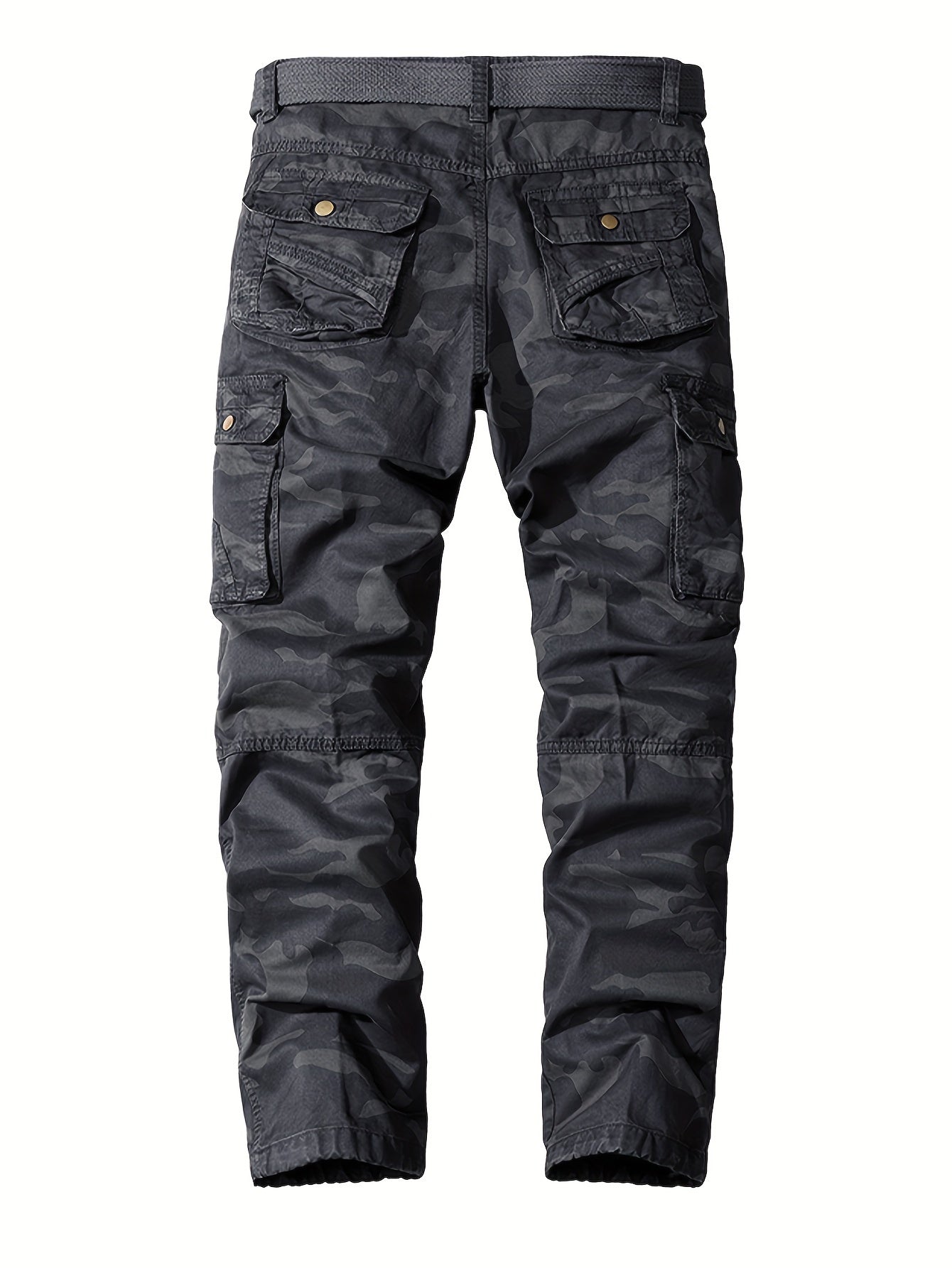 Pantalon Camouflage 100% Coton avec Poches pour Hommes,
