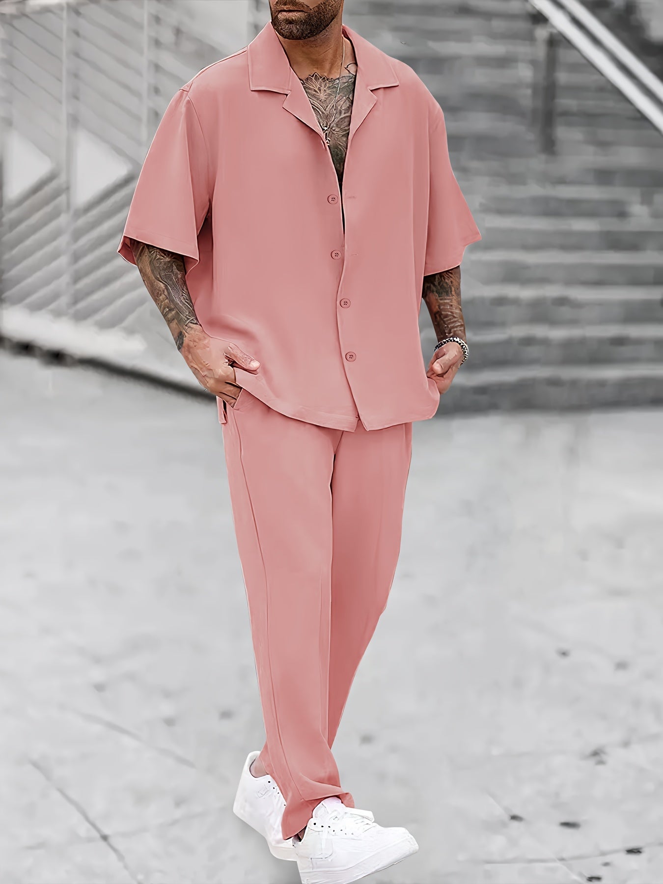 Ensemble deux pièces décontracté