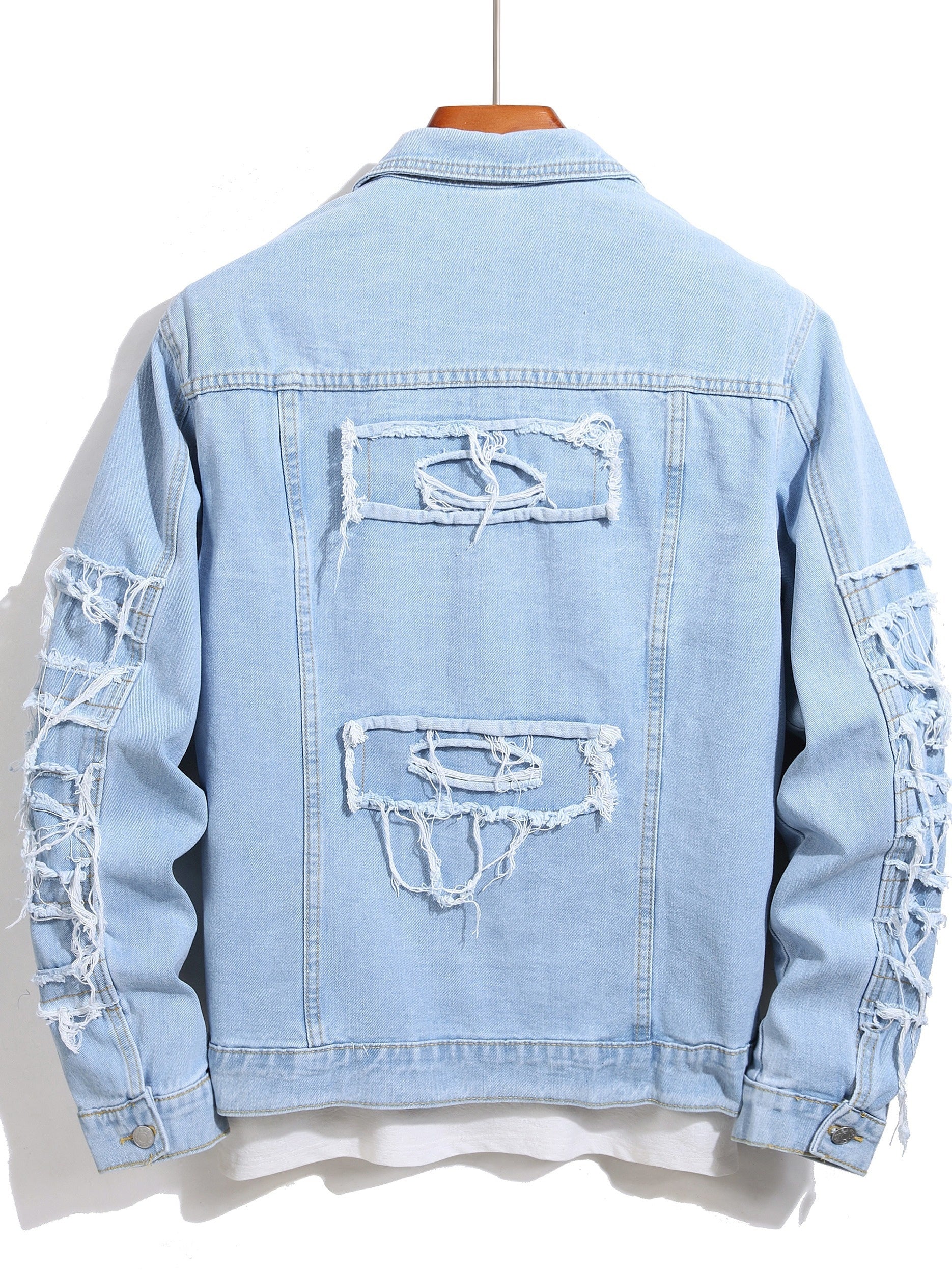 Veste en jean classique pour hommes