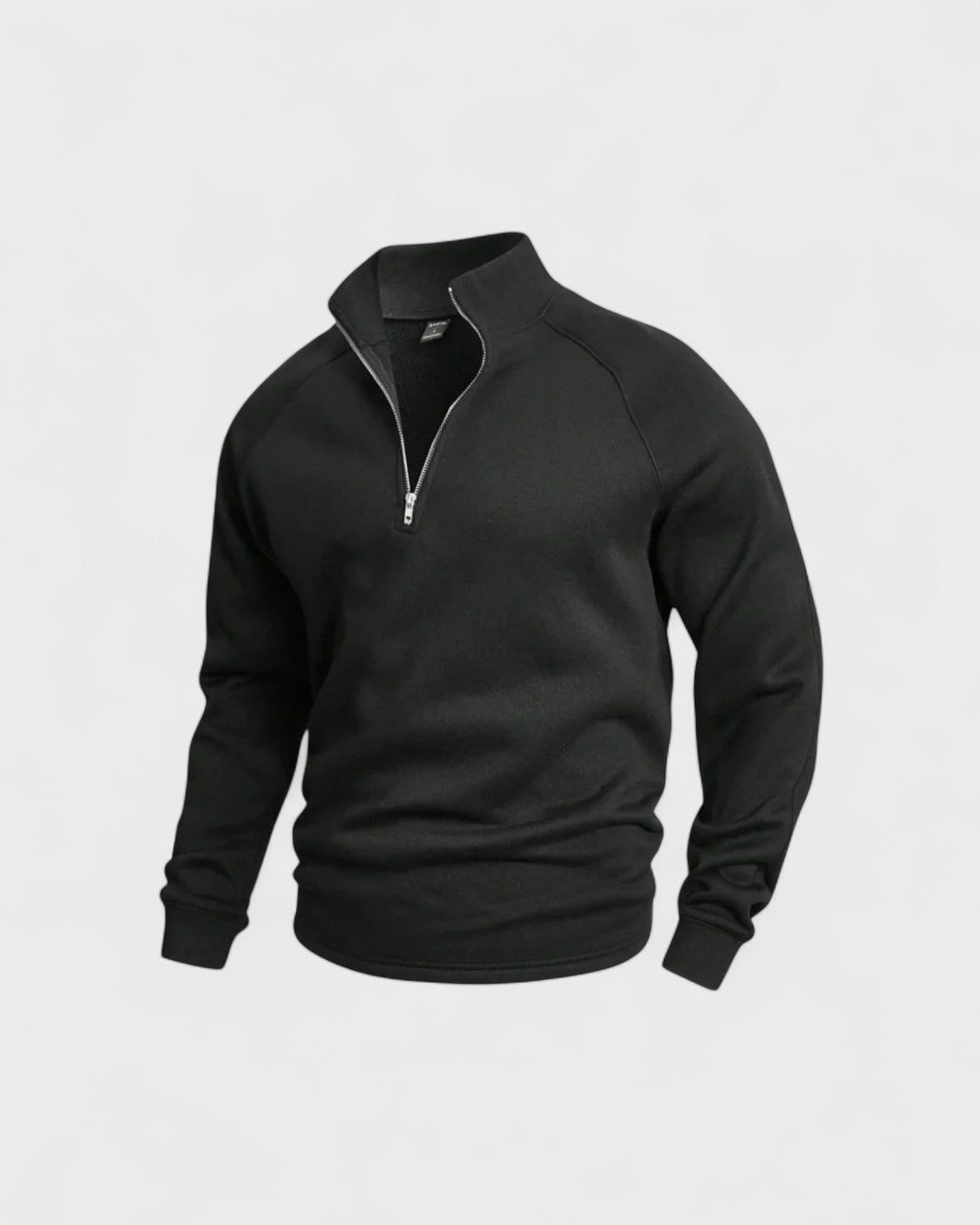 Pull décontracté à demi-zip