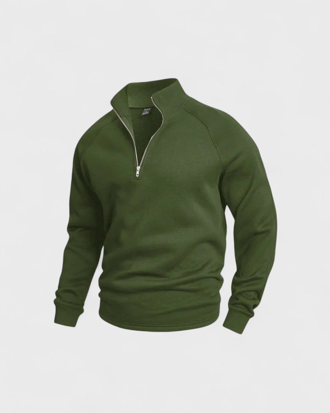 Pull décontracté à demi-zip