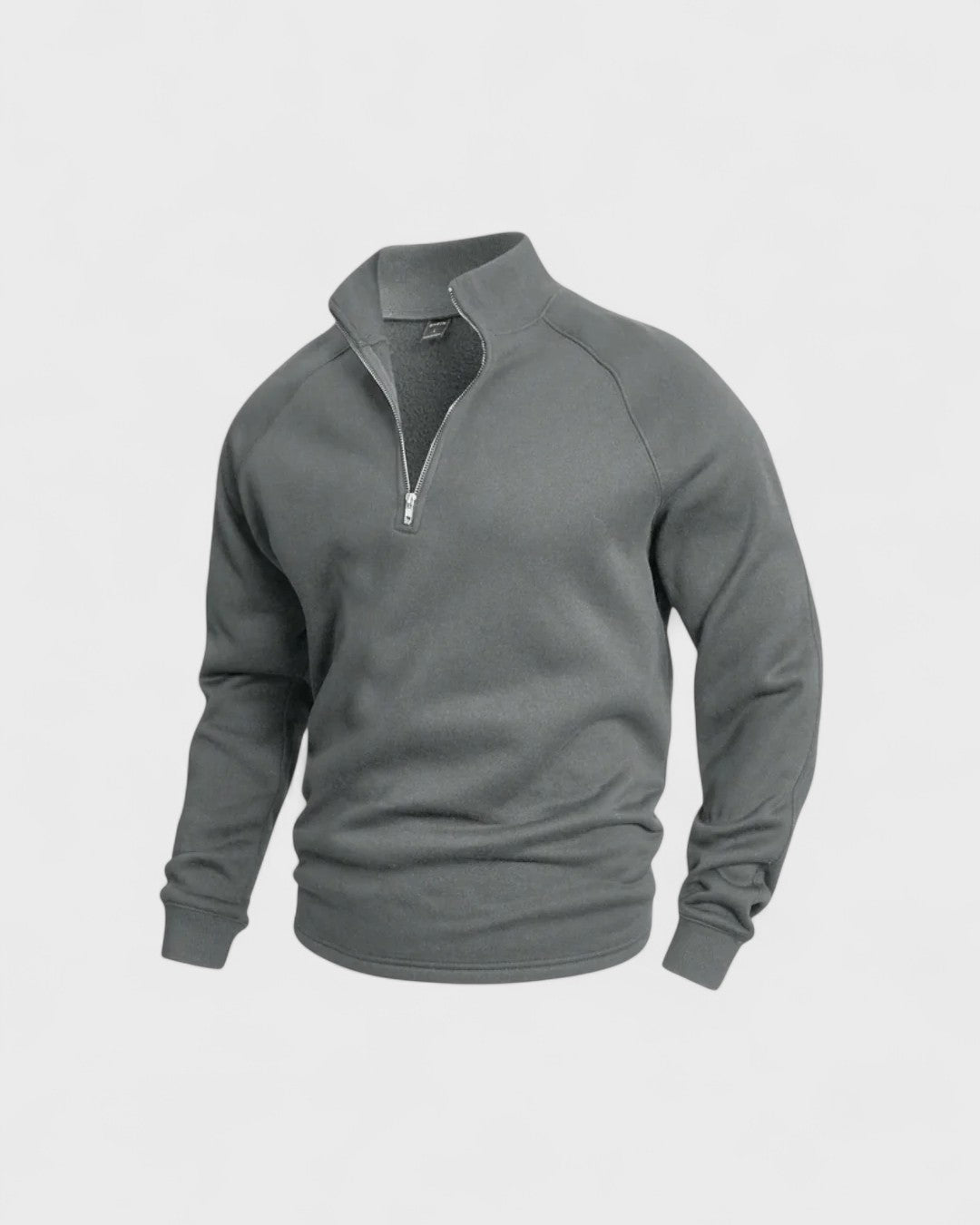 Pull décontracté à demi-zip