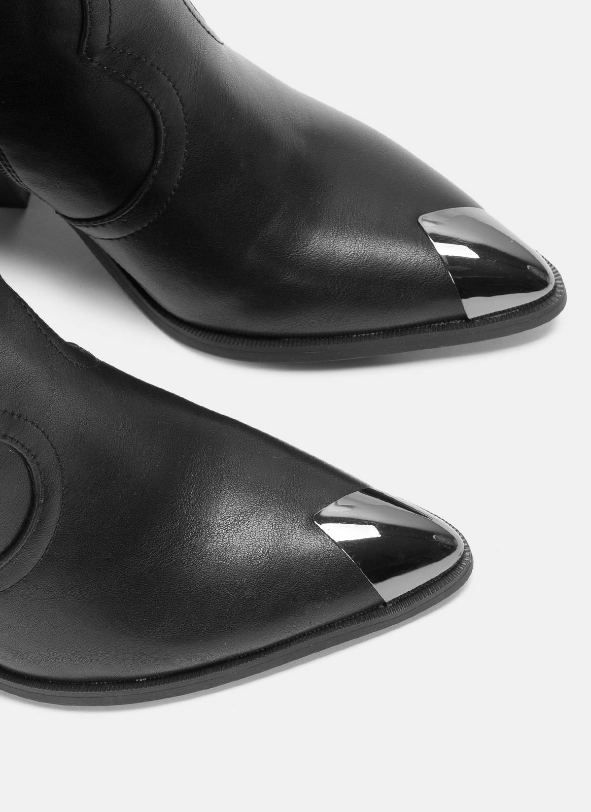 Bottes Hautes Noires Élégantes pour Femmes