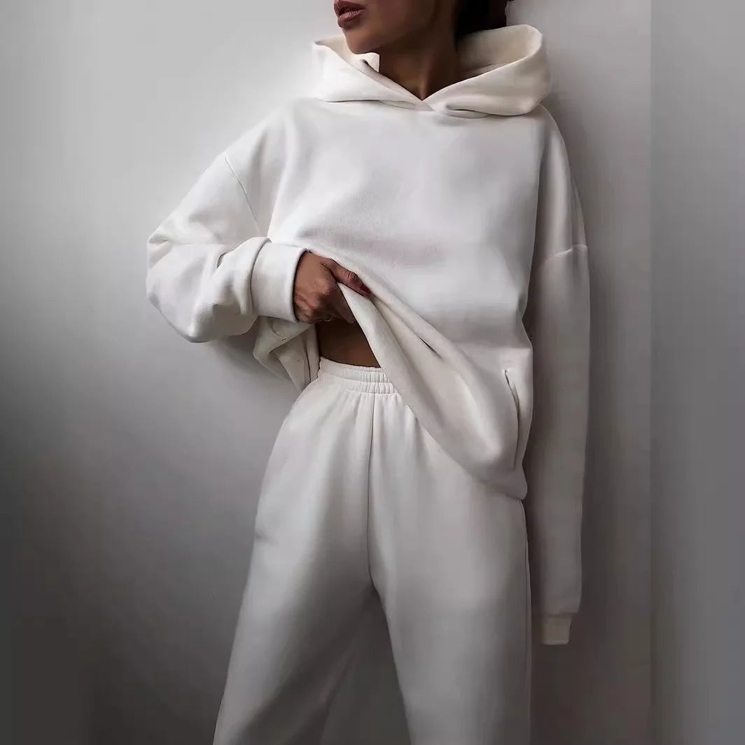 Ensemble 2 Pièces à Capuche avec Pantalon
