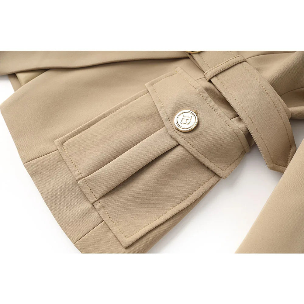 Blazers à pochettes pour femmes avec Blet