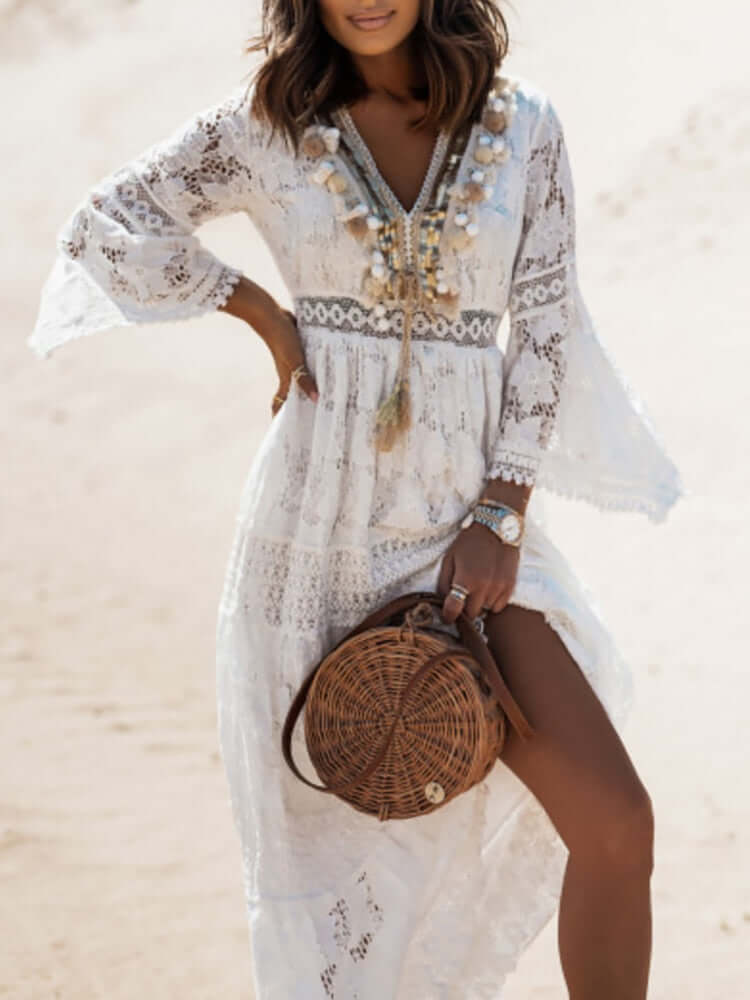Robe maxi boho