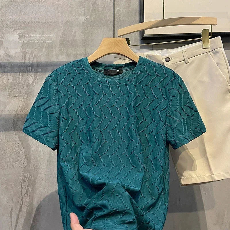 T-shirt décontracté confortable et respirant pour hommes