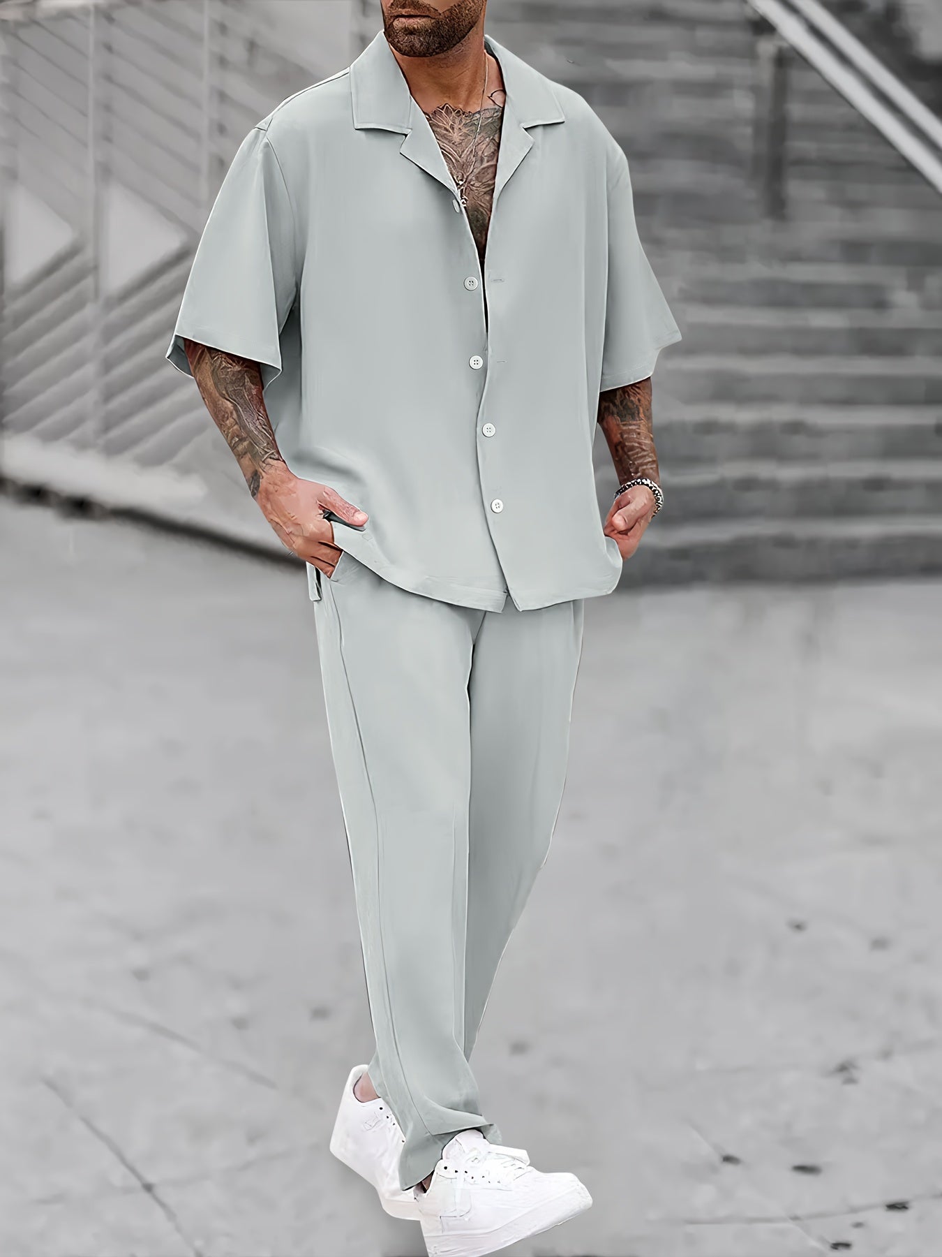 Ensemble deux pièces décontracté