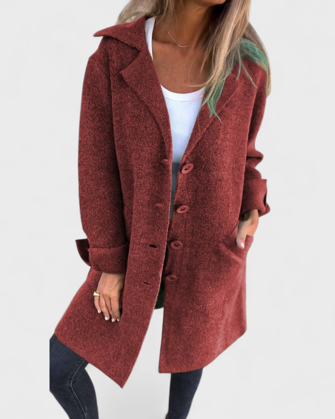 Le blazer boutonné