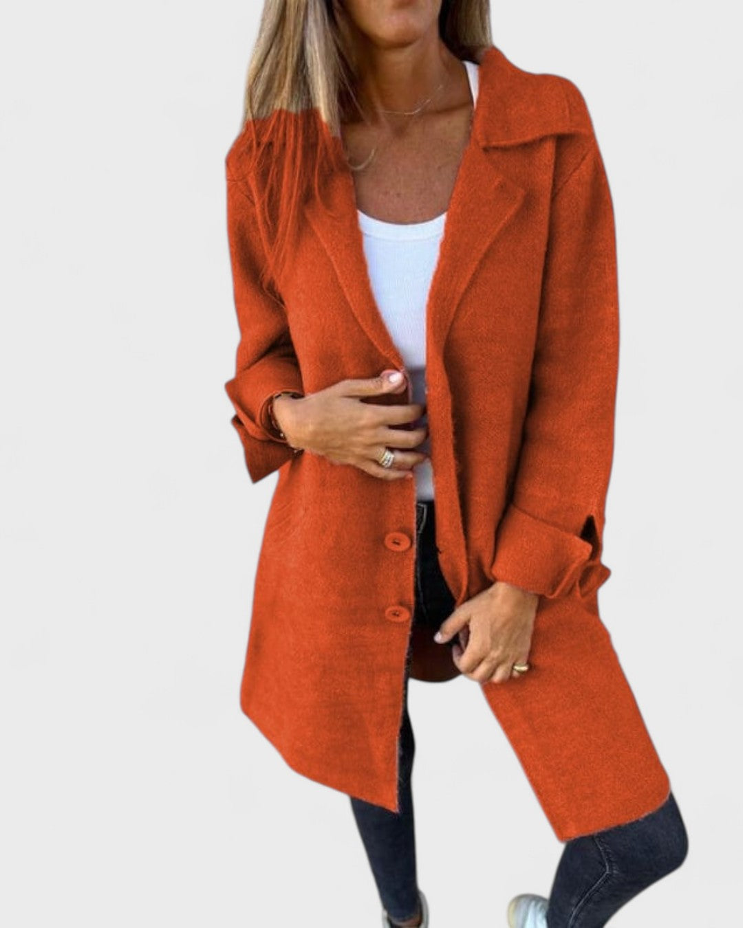 Le blazer boutonné