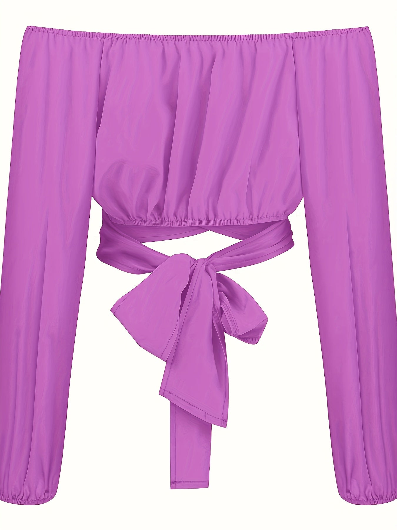 Top épaules dénudées à nouer