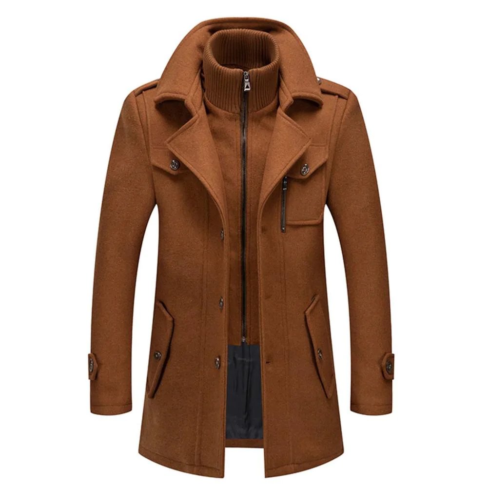 Veste deux pièces pour hommes manteau