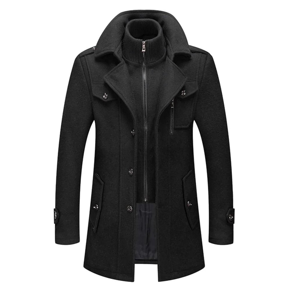 Veste deux pièces pour hommes manteau