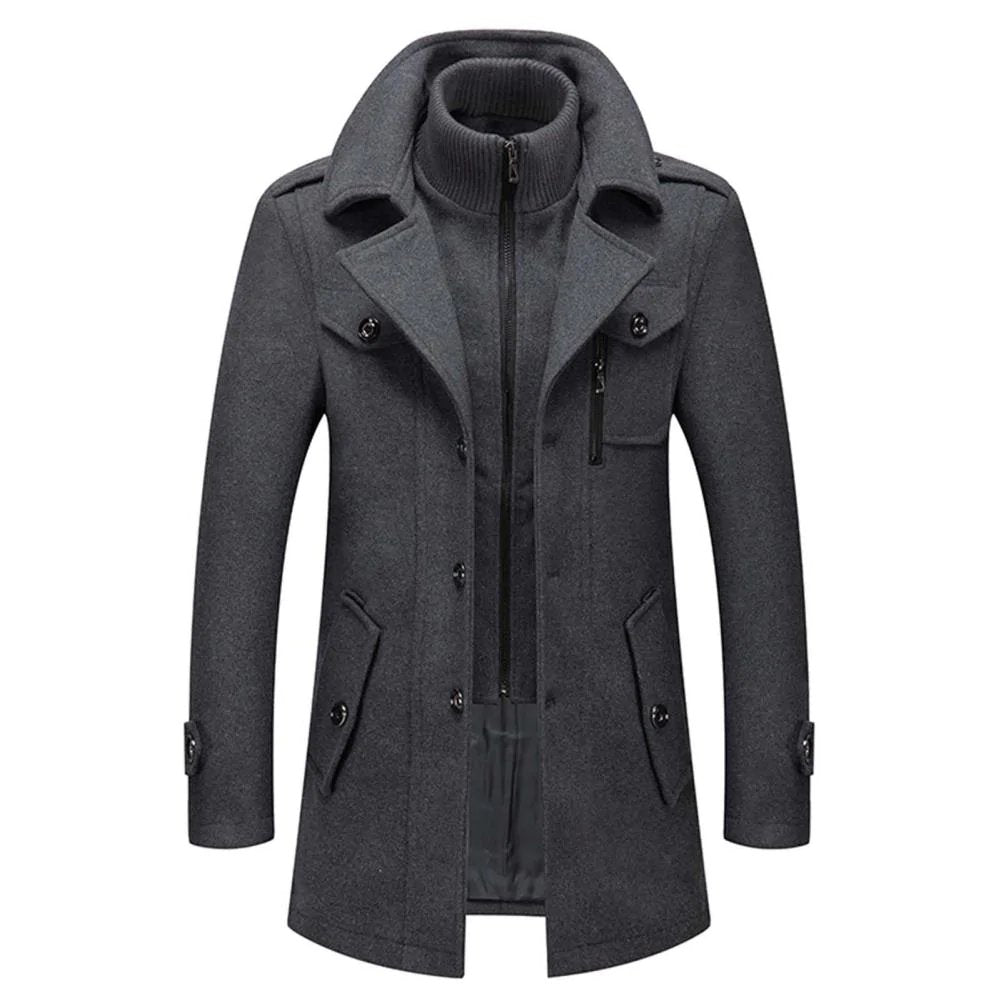 Veste deux pièces pour hommes manteau