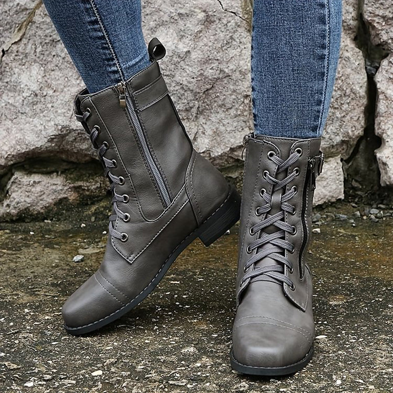 Bottes Orthopédiques avec Nez Rond