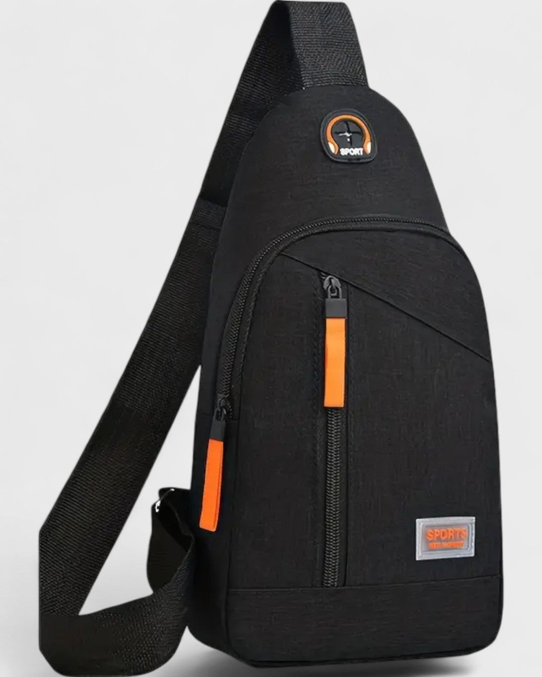 Sac bandoulière sport zippé