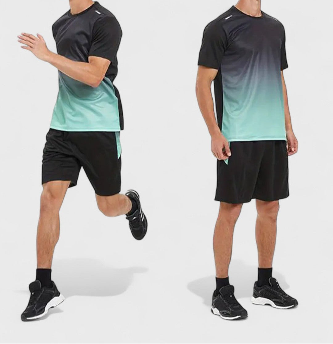 Ensemble de sport : t-shirt + short homme