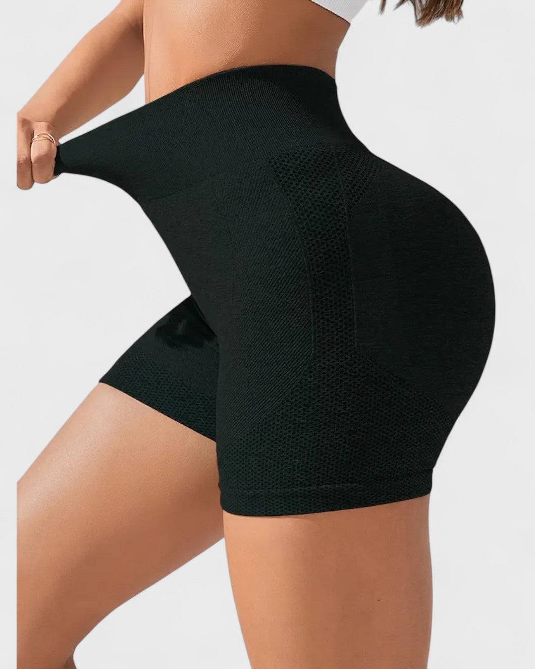 Short taille haute effet push-up