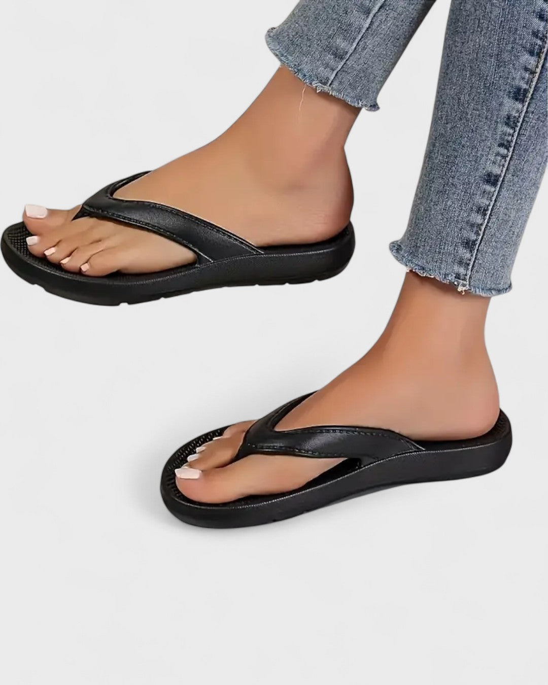 Mules à semelle épaisse en mousse EVA