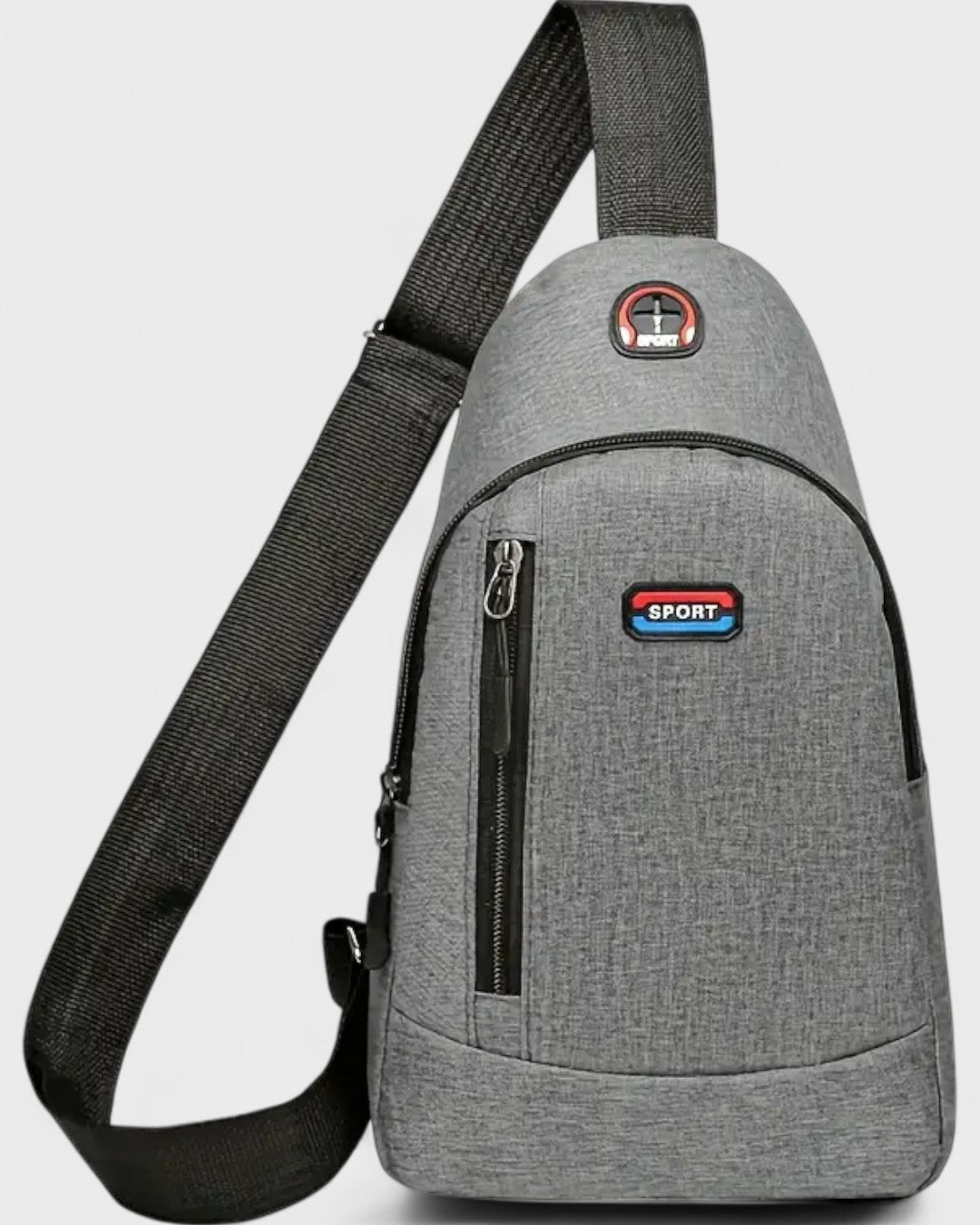 Sac bandoulière sport zippé