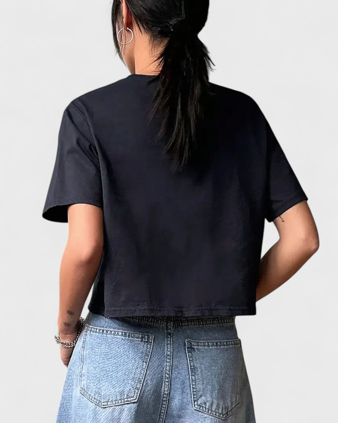 T-shirt court imprimé "Do What You Want"