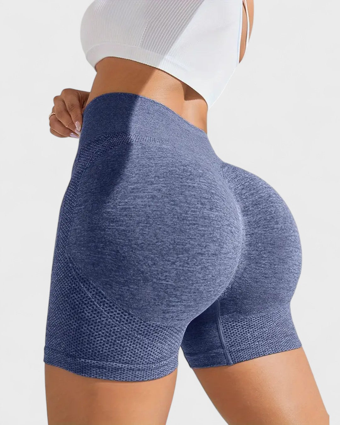 Short taille haute effet push-up