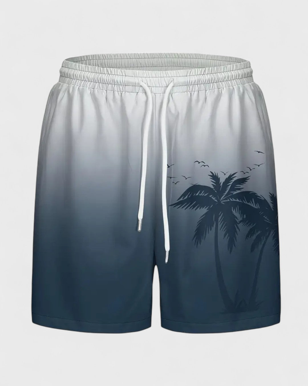 Short ombragé avec palmiers