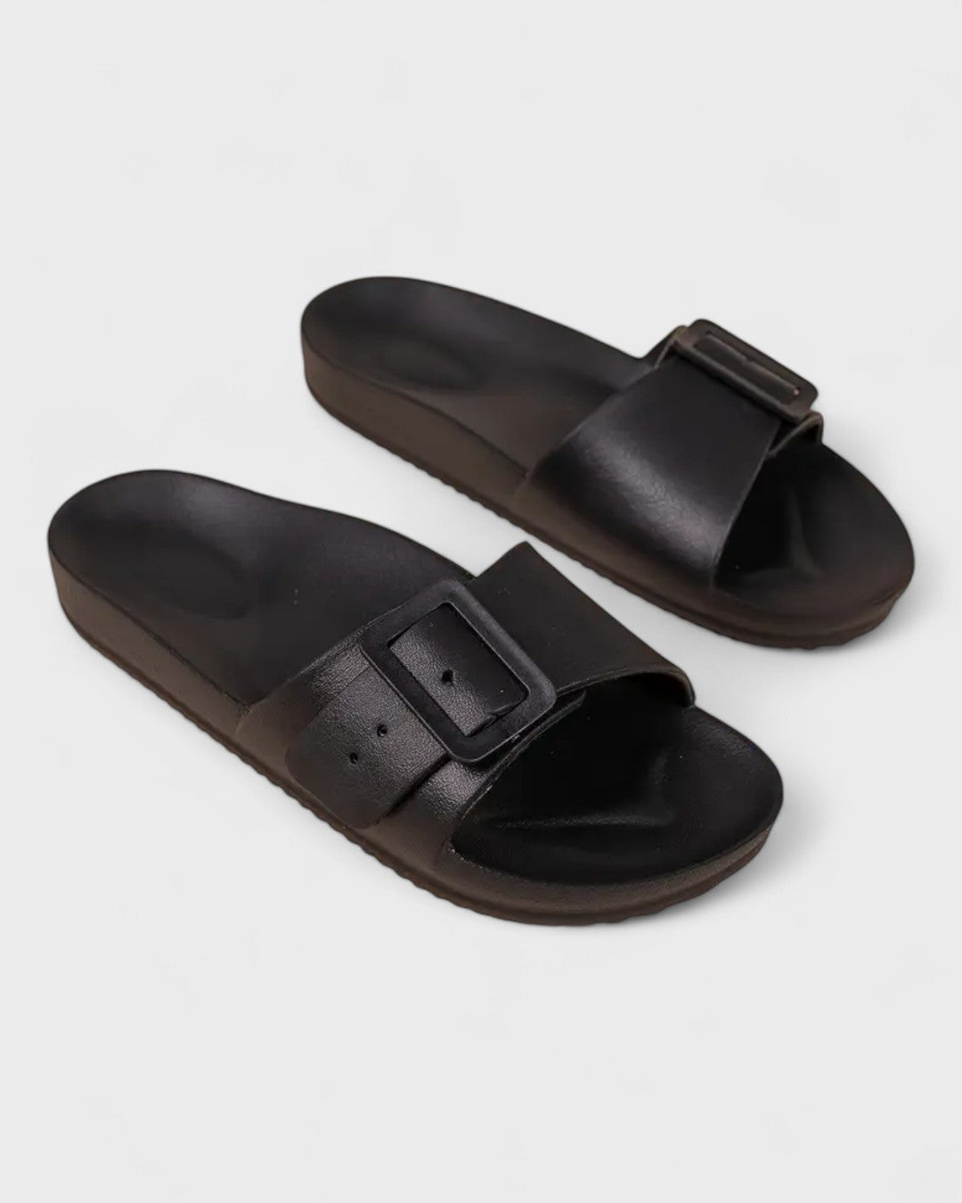 Mules en caoutchouc avec boucle en EVA