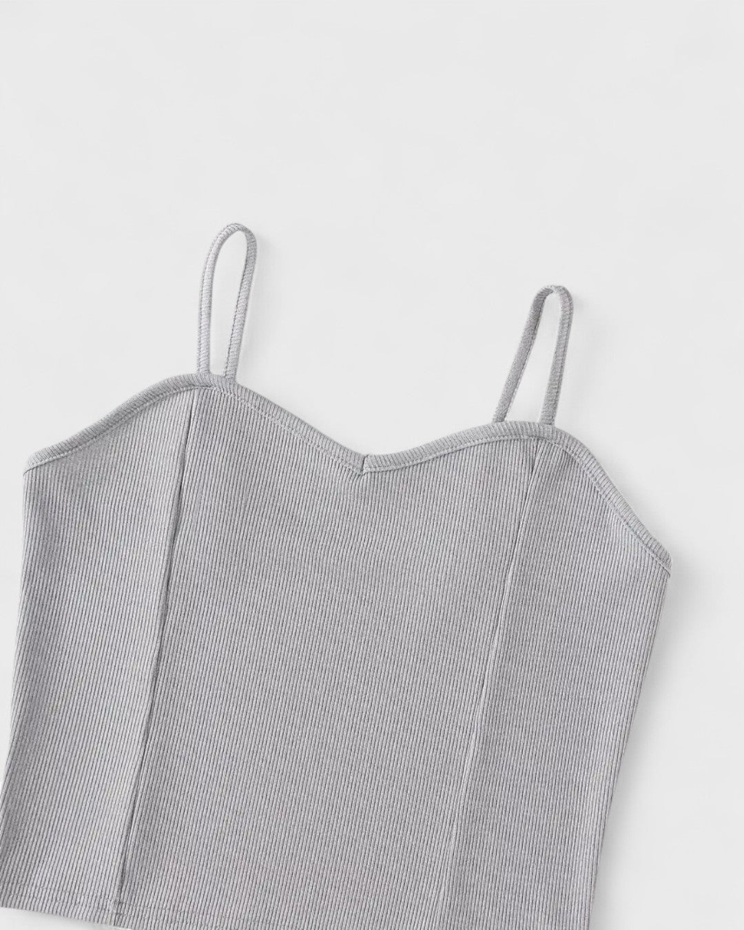 Sweat cropped en maille contrastée