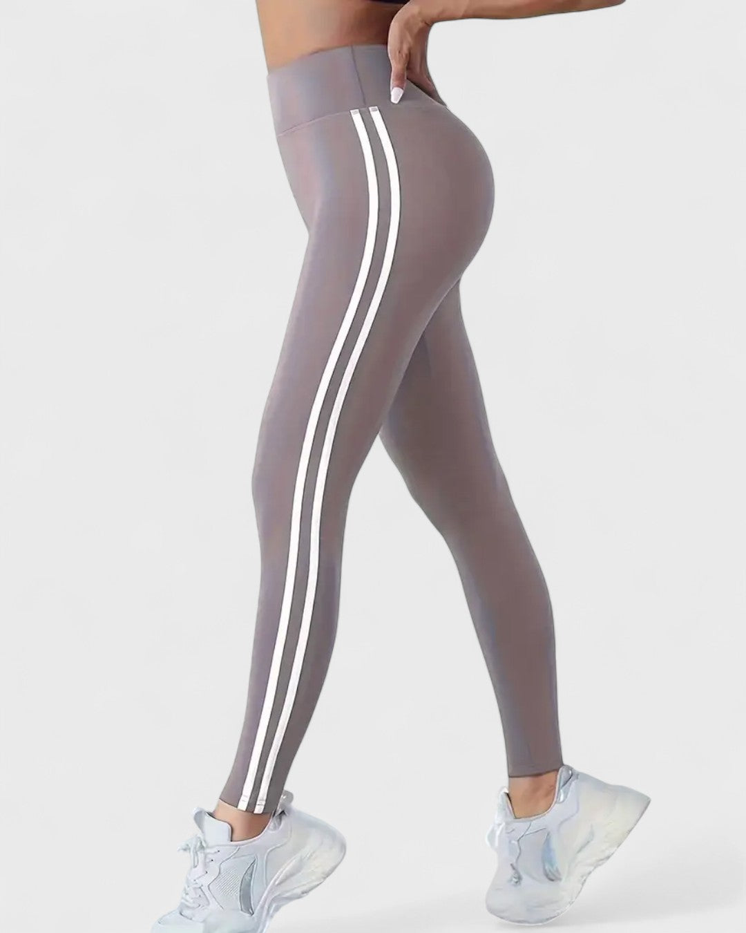 Leggings taille haute avec bandes