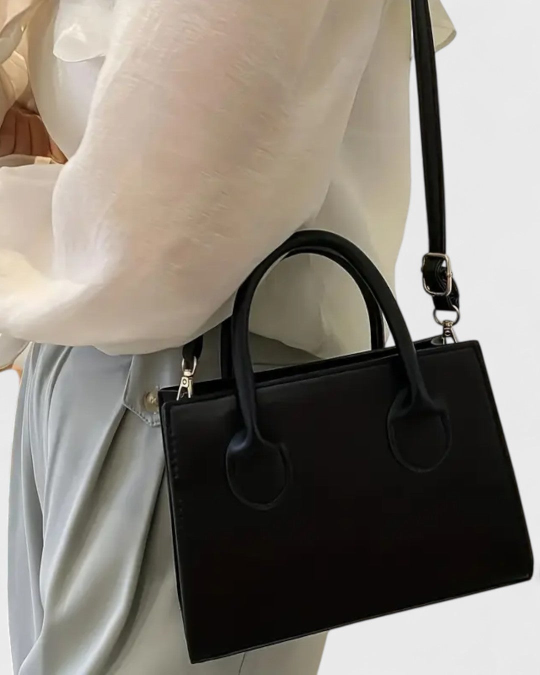Sac à main carré minimaliste