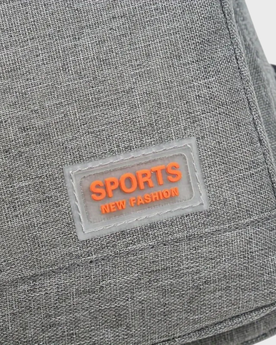 Sac bandoulière sport zippé