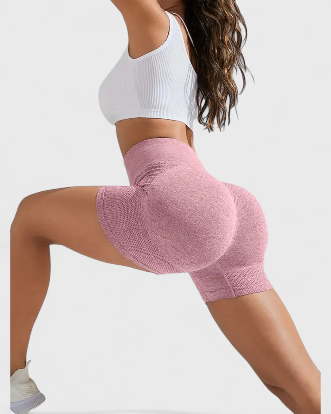 Short taille haute effet push-up