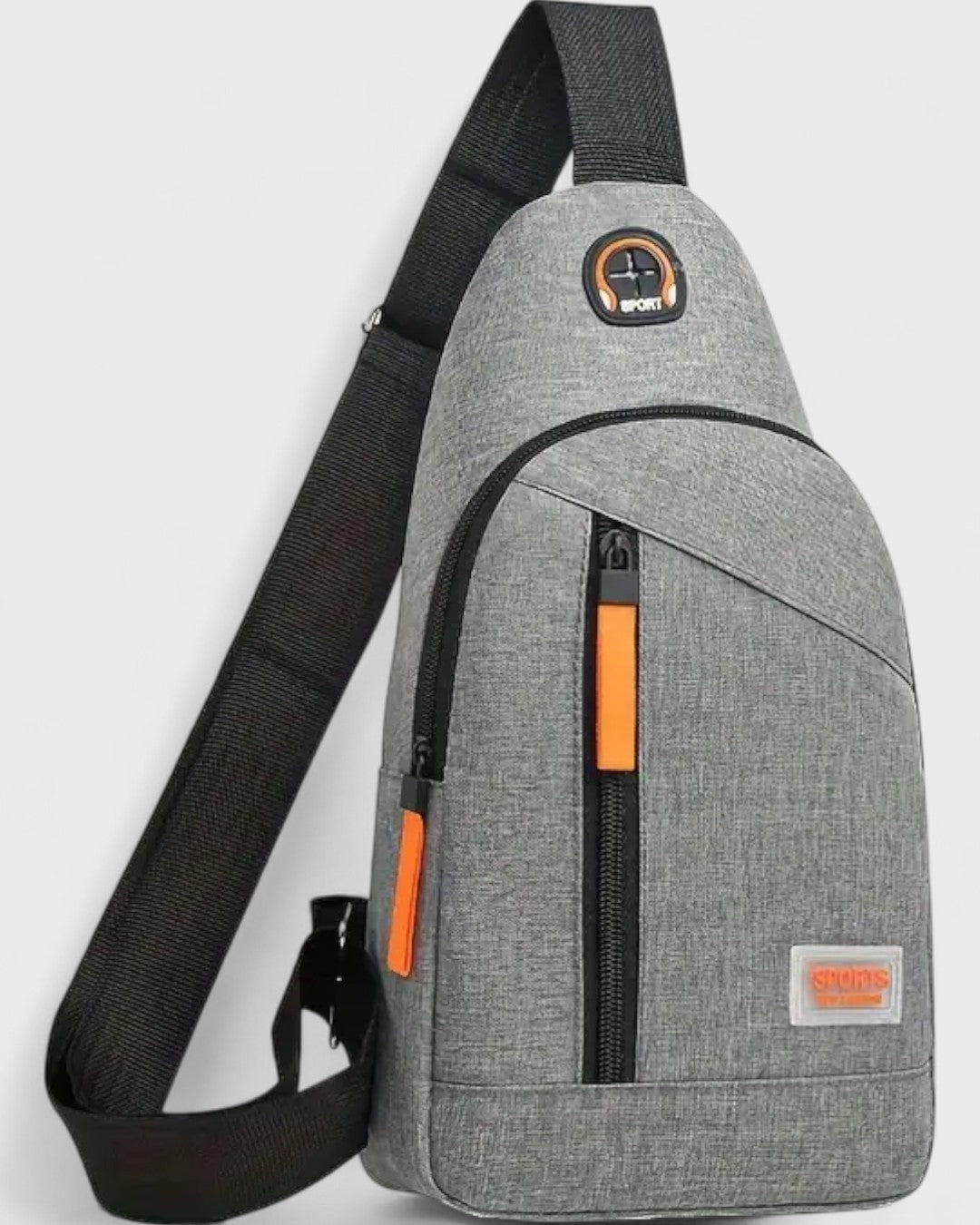Sac bandoulière sport zippé