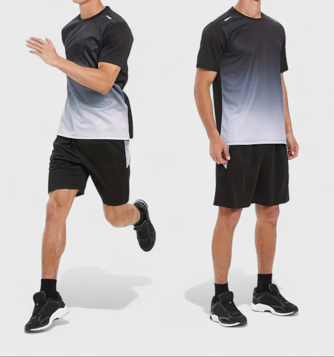 Ensemble de sport : t-shirt + short homme