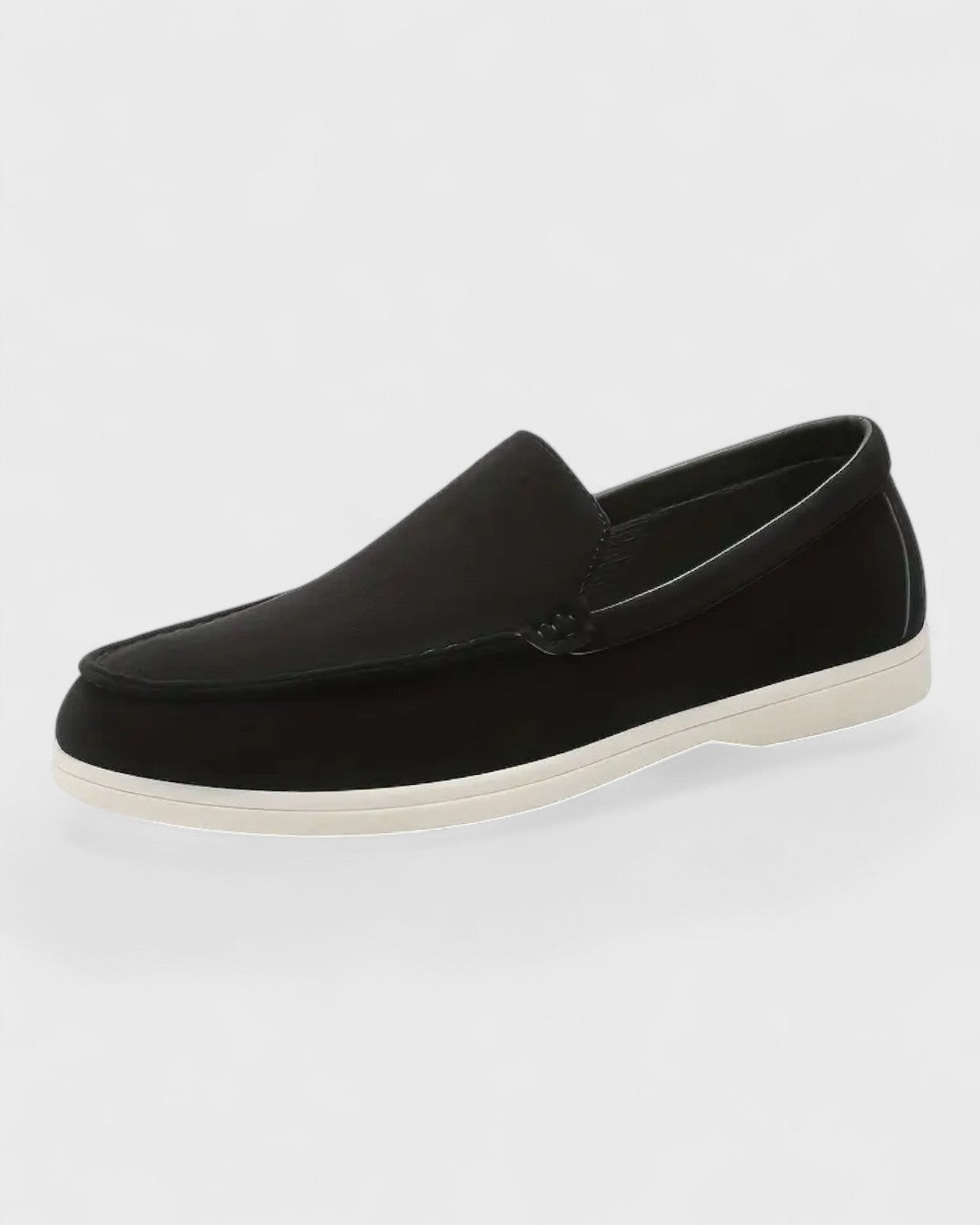 Mocassins classiques en suédine à enfiler