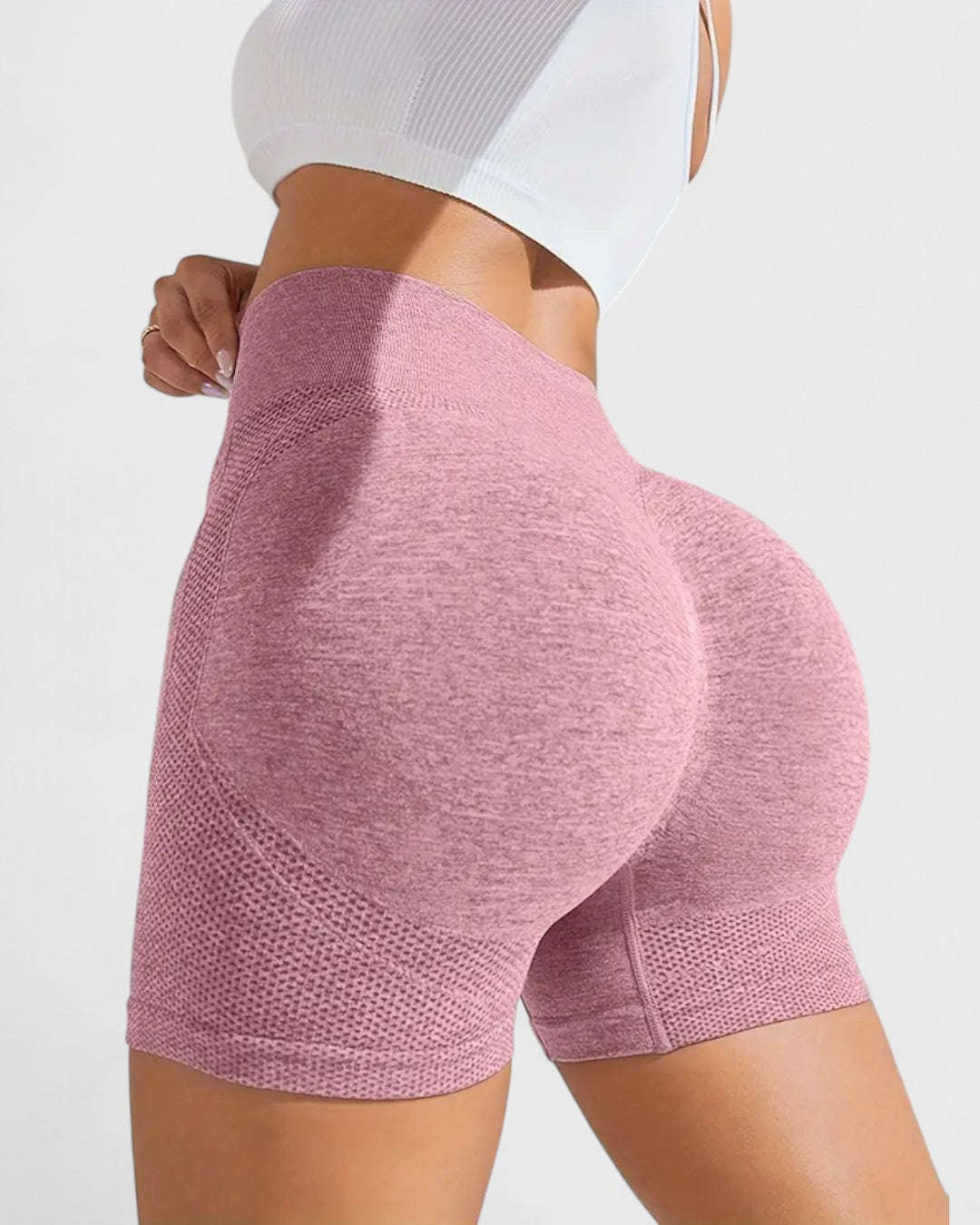 Short taille haute effet push-up