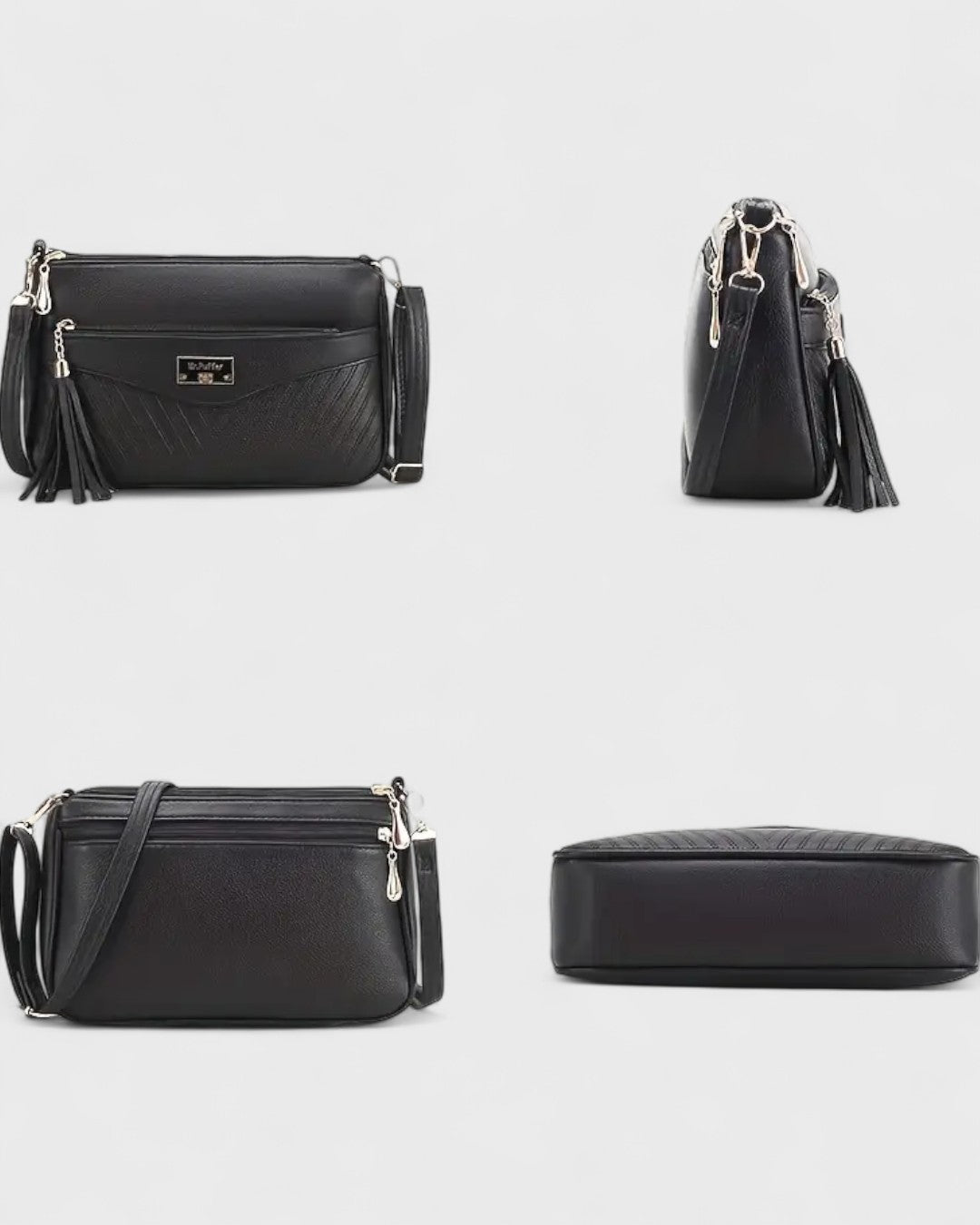 Sac cabas élégant à nœud amovible