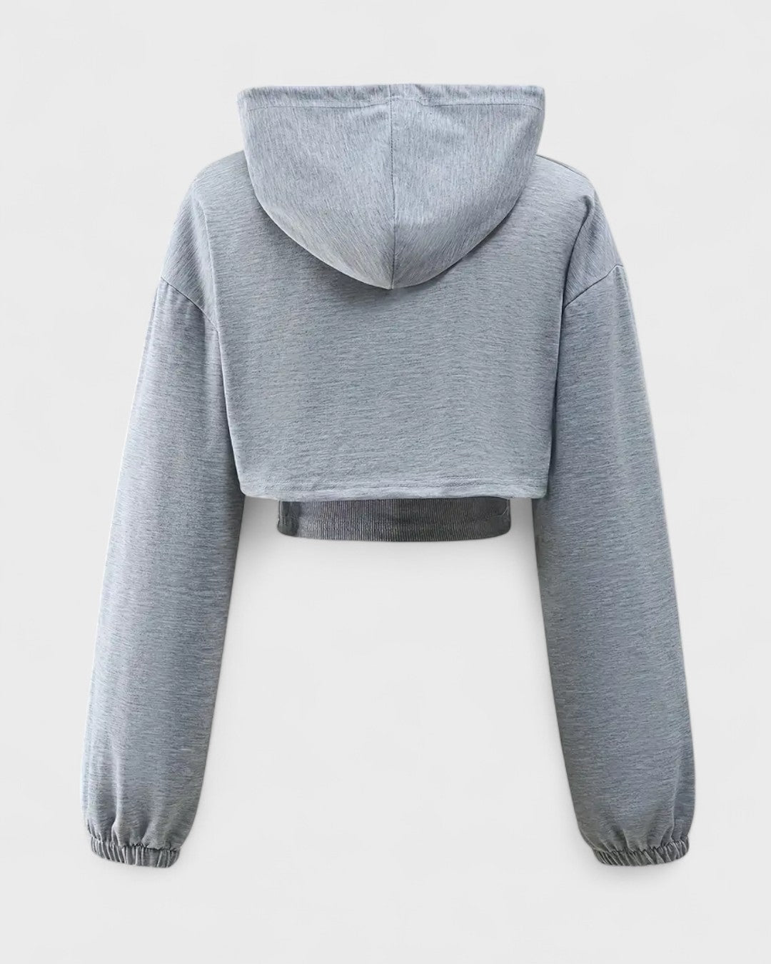 Ensemble sweat à capuche et débardeur crop