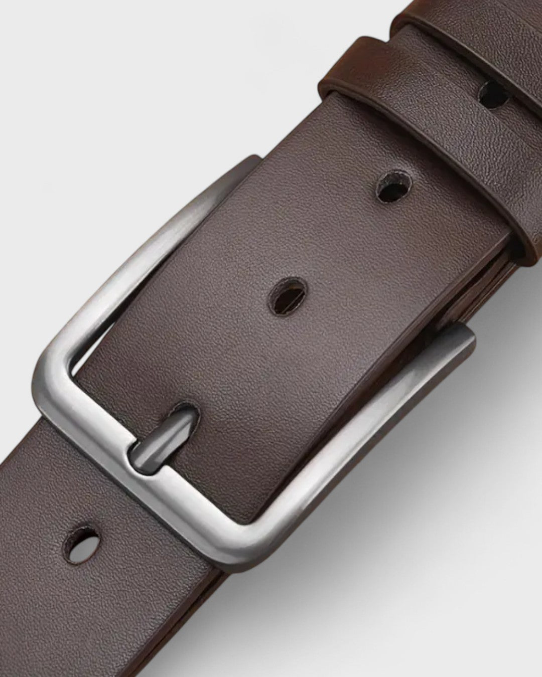 Arnaud | Ceinture en cuir véritable avec boucle carrée