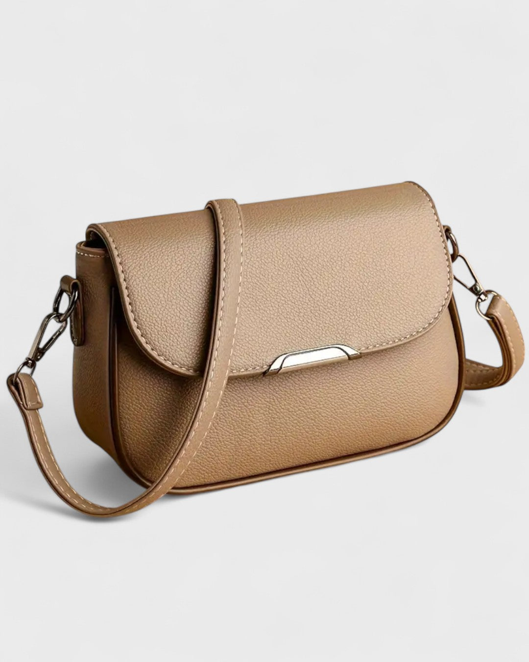 Mini sac bandoulière en cuir grainé