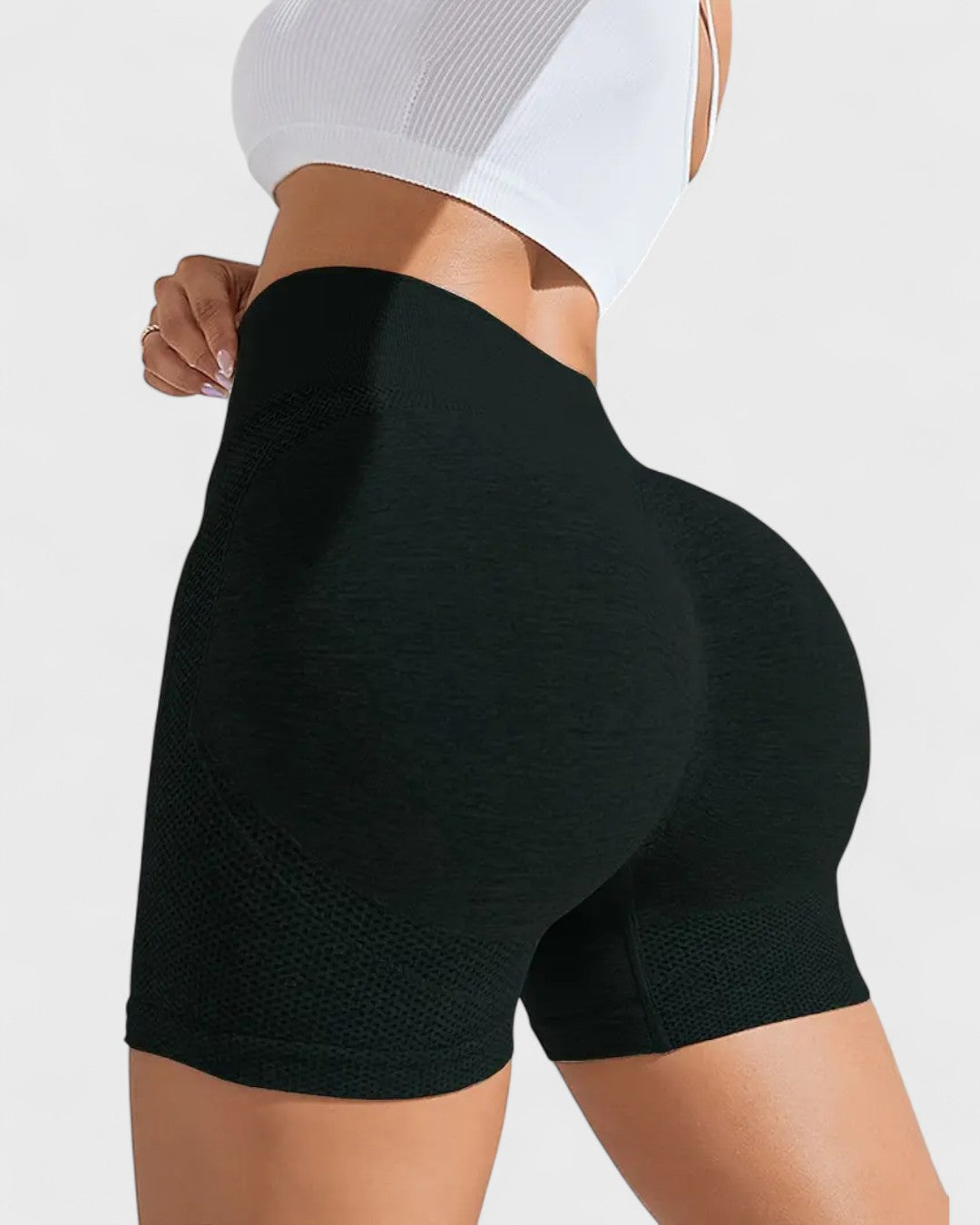 Short taille haute effet push-up