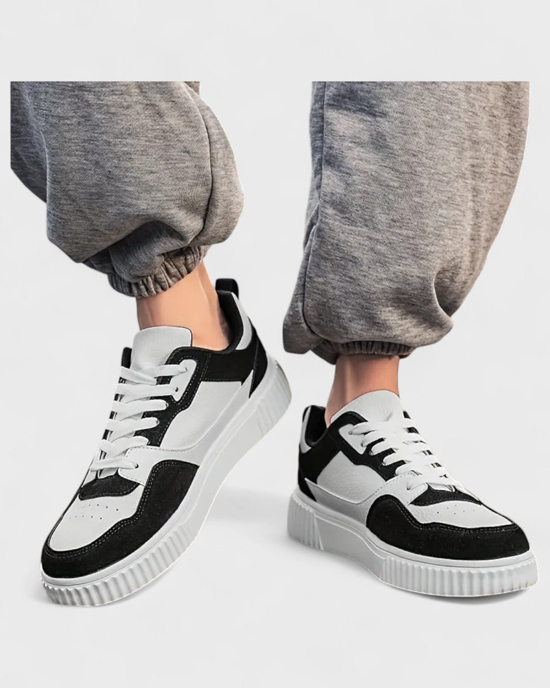 Baskets skate à profil bas avec semelle épaisse