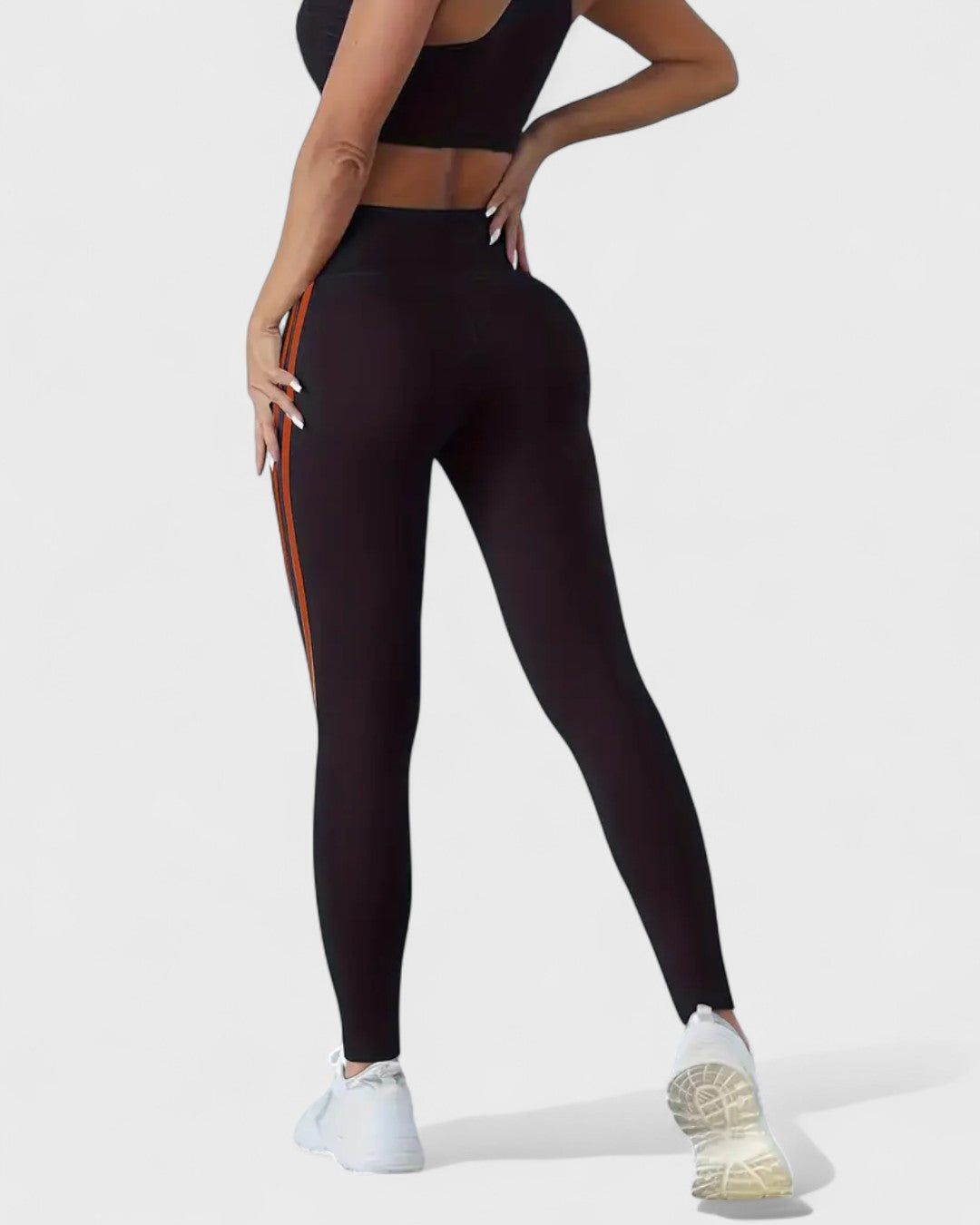 Leggings taille haute avec bandes